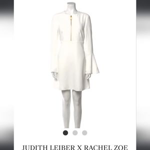 NWOT JUDITH LEIBER X RACHEL ZOE Crew Neck Mini Dress Size 4